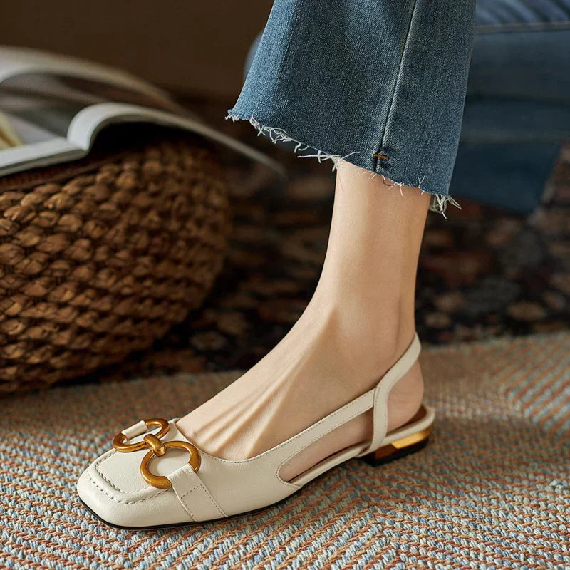 MODEGEIST Damen Elegante Sandalen mit verstellbaren Riemen und gepolsterter Sohle
