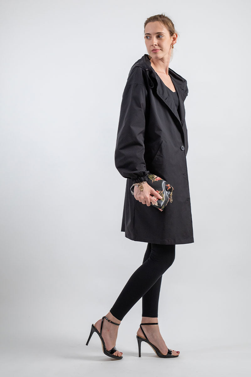 ModeGeist | Wasserdichte Atmungsaktive Regenjacke Mit Kapuze Für Damen