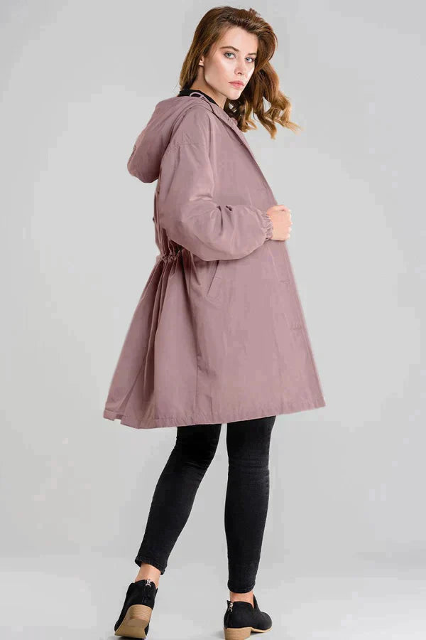 ModeGeist | Winterregenjacke - mit Knöpfen