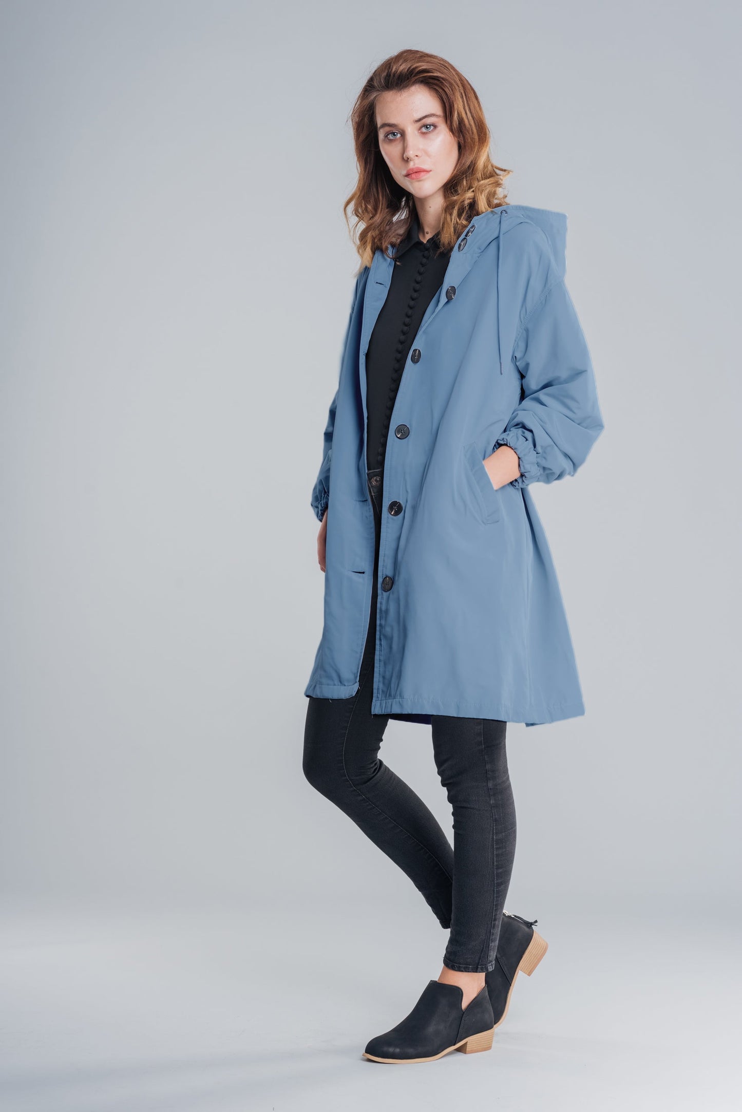 ModeGeist | Schicke Weiße Regenjacke