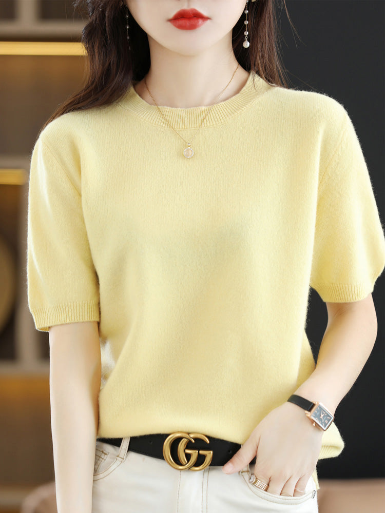 Damjane Damenpullover: Merino- und Kaschmirwolle