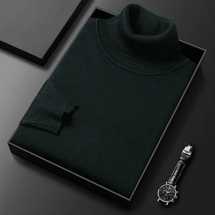 Eman Rollkragenpullover, Slim Fit
