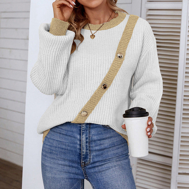 ModeGeist | Pullover in Kontrastfarben