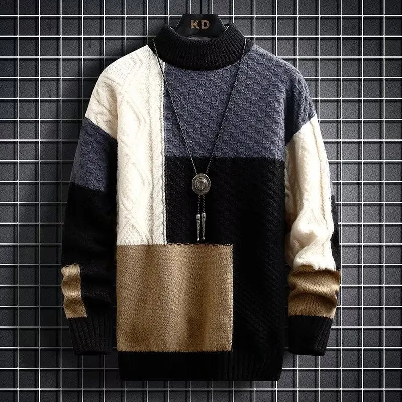 ModeGeist | Weicher Strickpullover für Männer