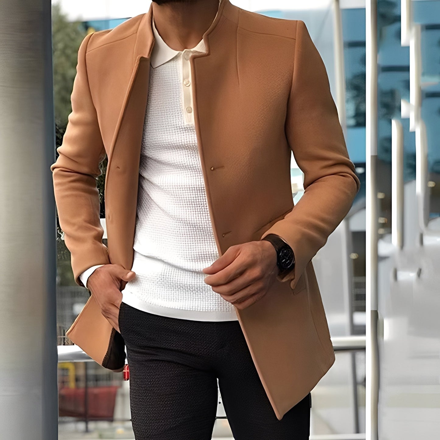 ModeGeist | Elegante Slim-Fit Jacke für Herren