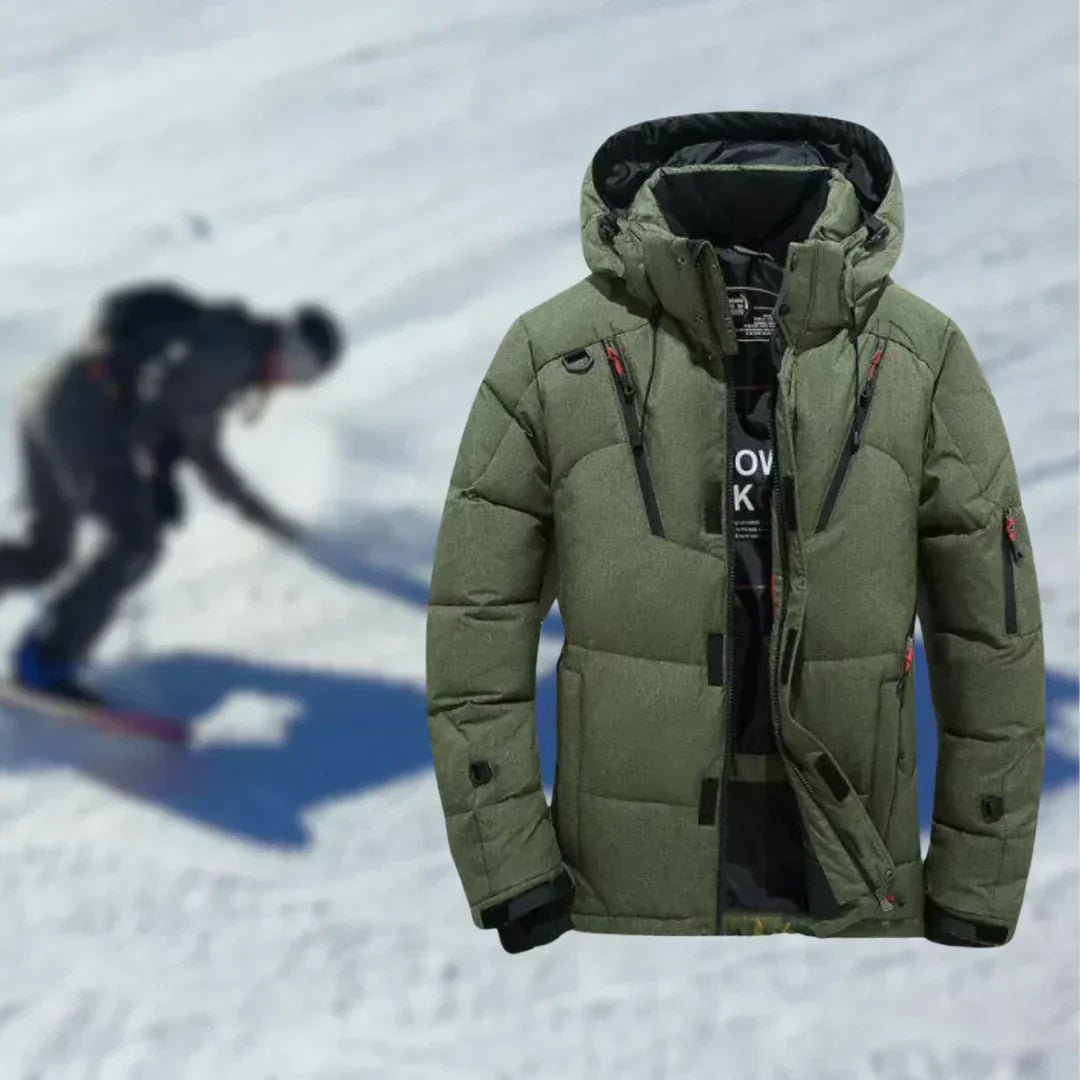 ModeGeist | Hochwertige Winterjacke mit Abnehmbarem Hut