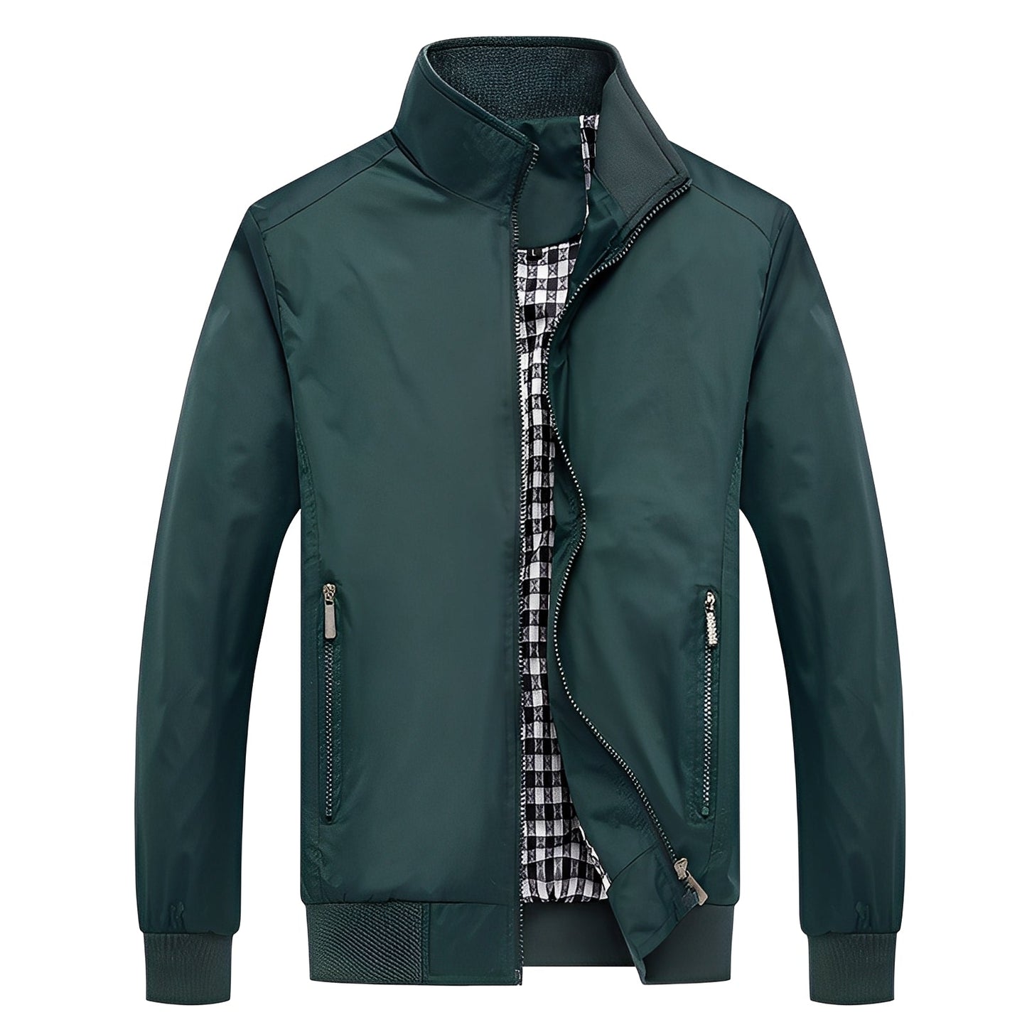 ModeGeist | Legere, formelle, winddichte Jacke für Männer