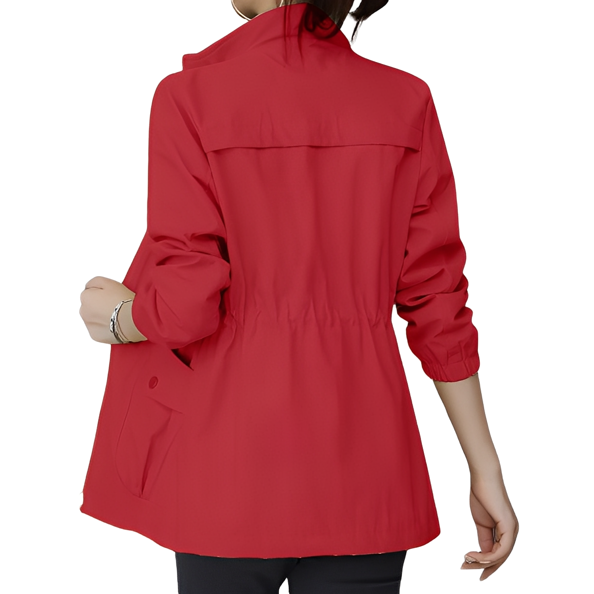 ModeGeist | Stylische Jacke mit verstellbarem Bund für Frauen