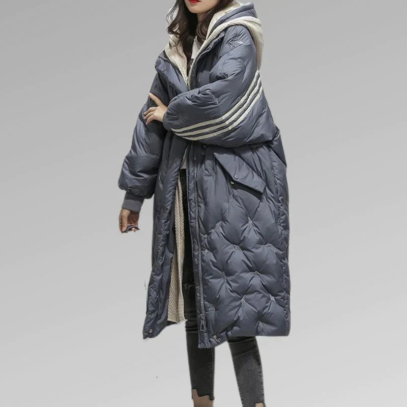 ModeGeist | Lang Gefütterte Winterjacke