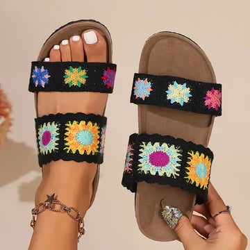 Lakelyn Damen-Sandalen mit flacher Sohle