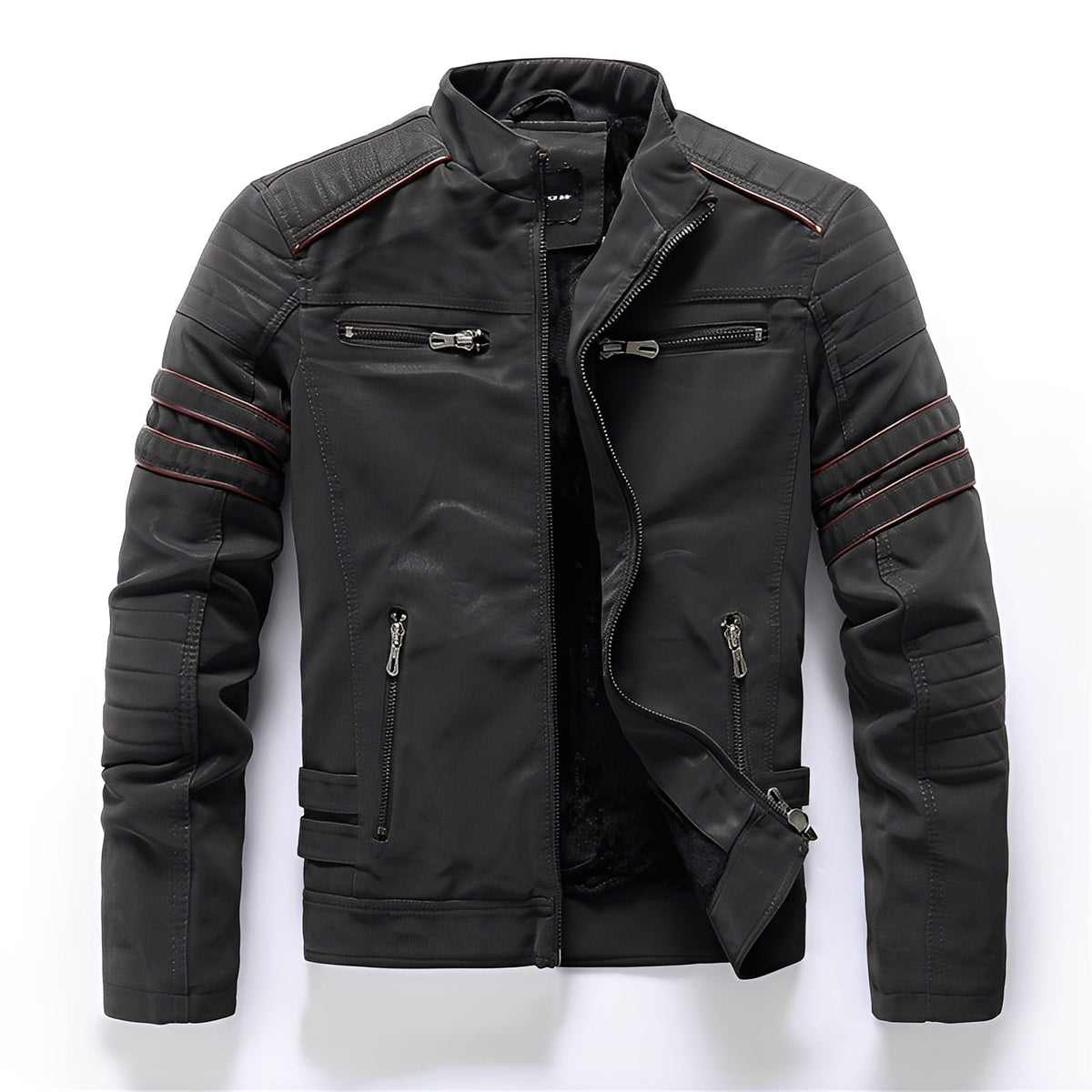 ModeGeist | Stylische Motorrad-Lederjacke für Herren