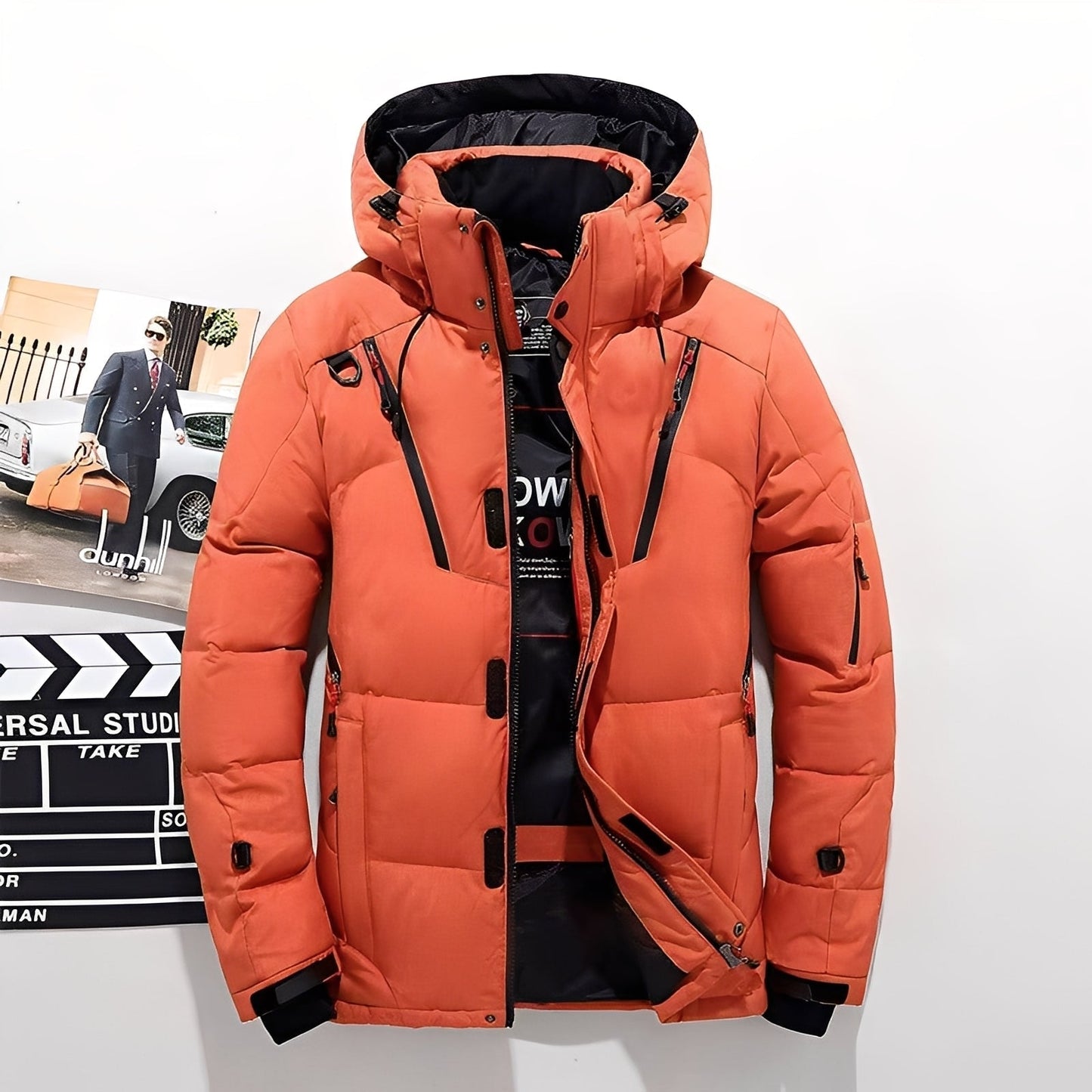 ModeGeist | Moderne, Dicke Winterjacke für Männer