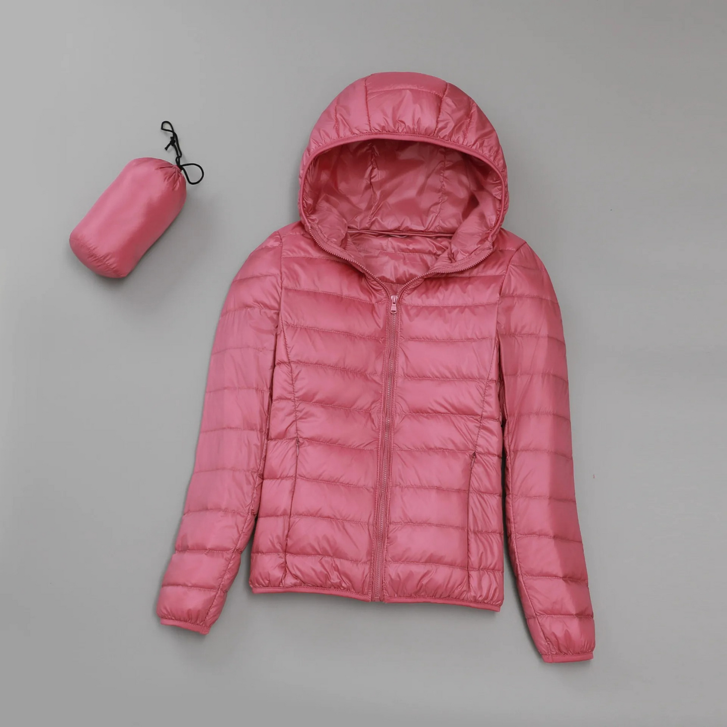 ModeGeist | Damen Steppjacke mit Kapuze