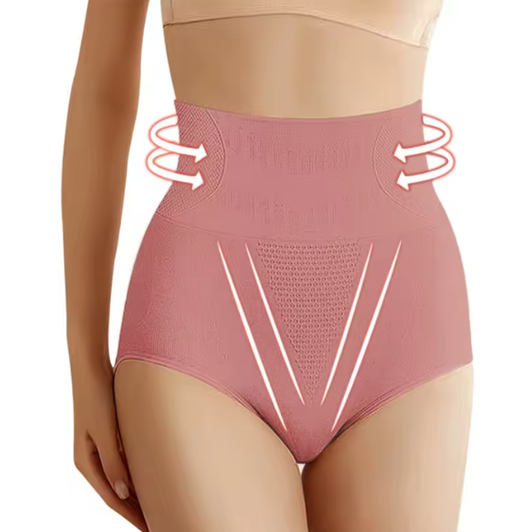 MODEGEIST Damen High-Waist Shapewear Formende Unterwäsche Weich Nahtlos