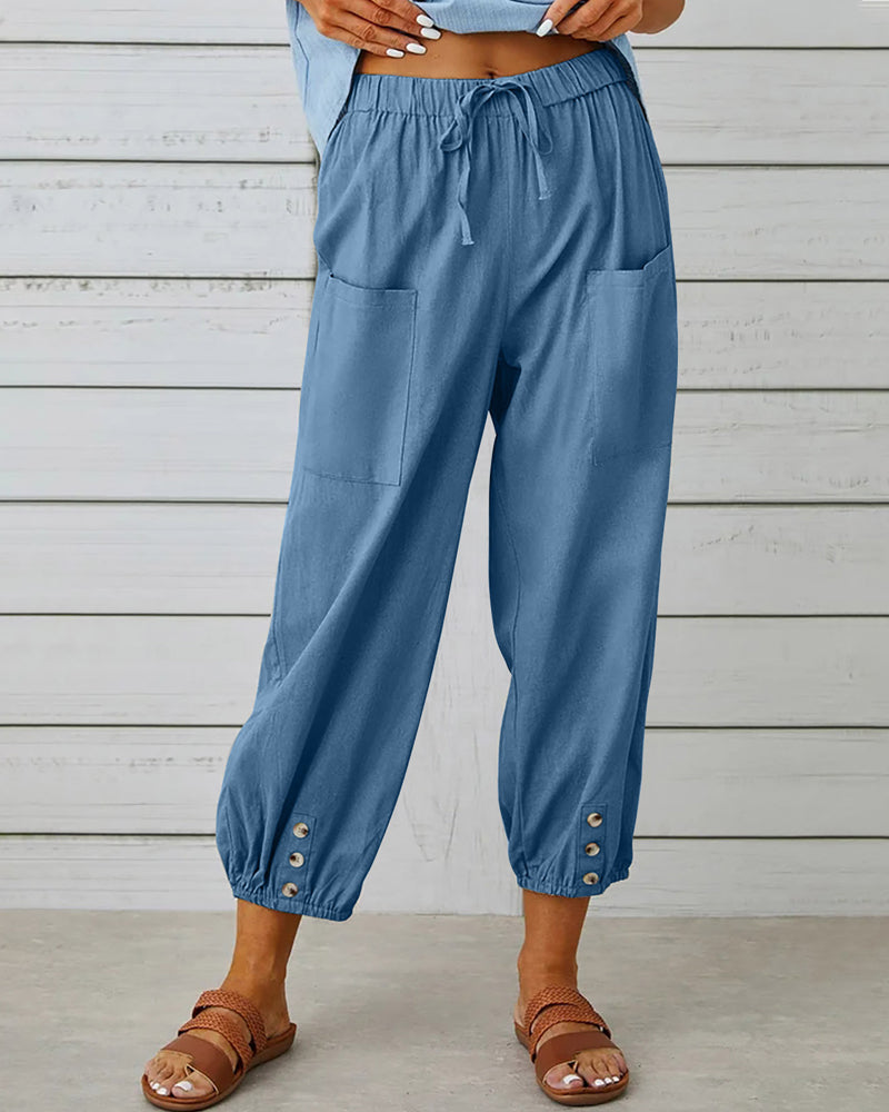 Stilvolle, weite Hosen von Julia
