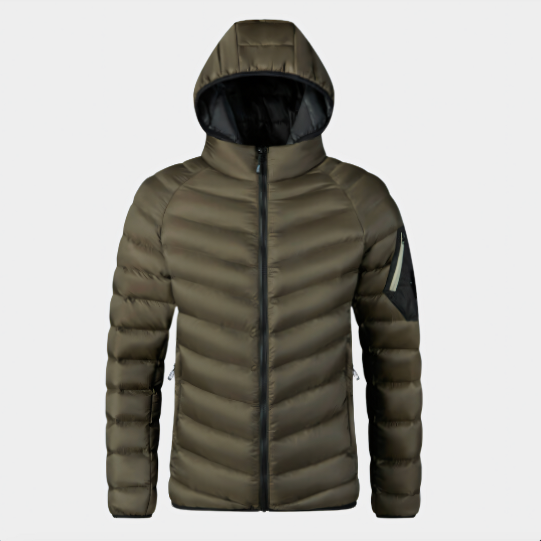 ModeGeist | Gepolsterte Winterjacke für Herren