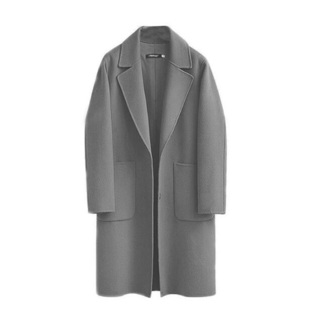 ModeGeist | Langarm Winter Warme Trench Mantel - Lange