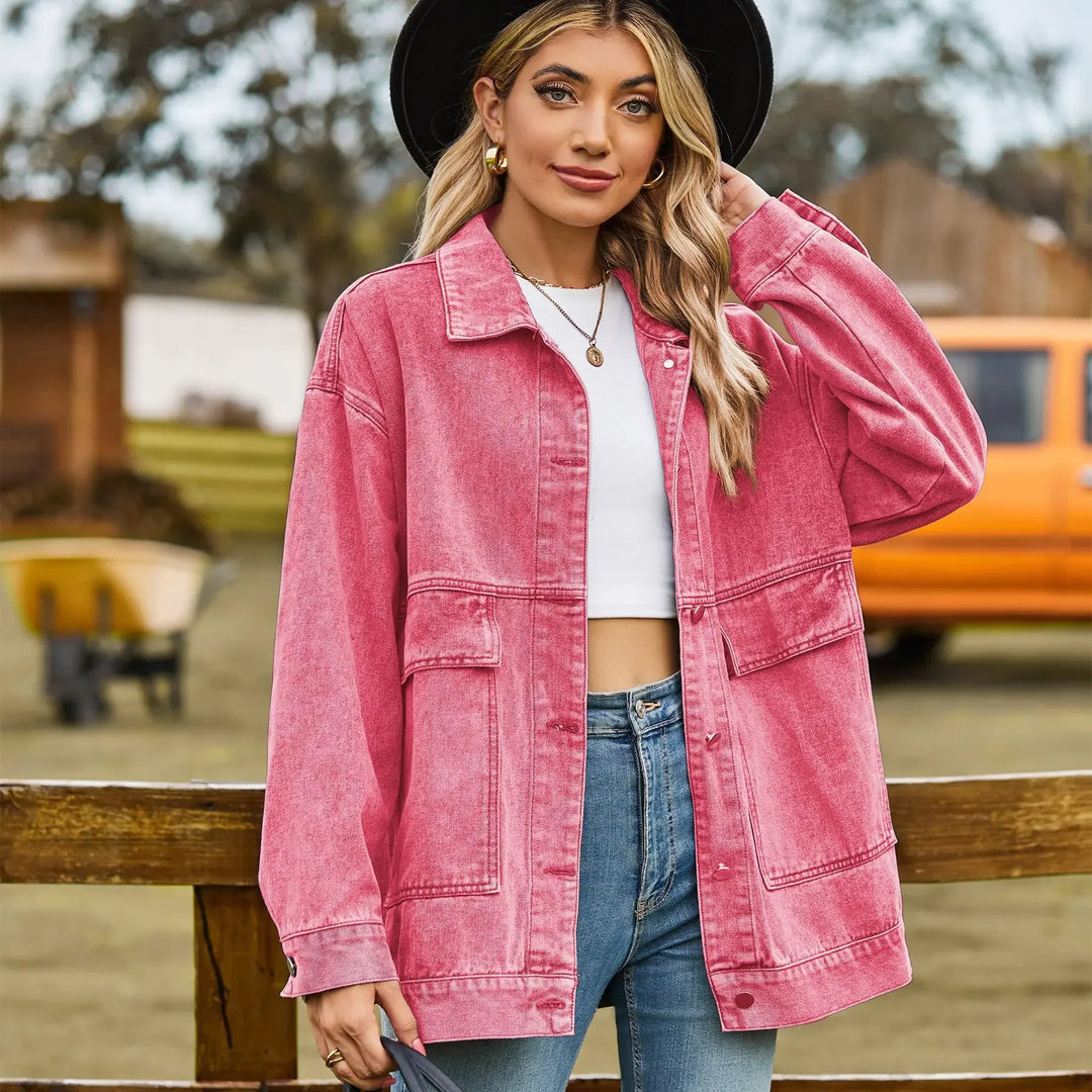 ModeGeist | Vintage Jeansjacke für Frauen