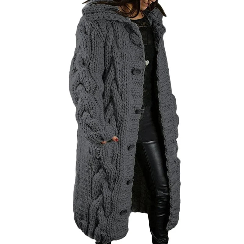 ModeGeist | Großer Strickcardigan für Frauen