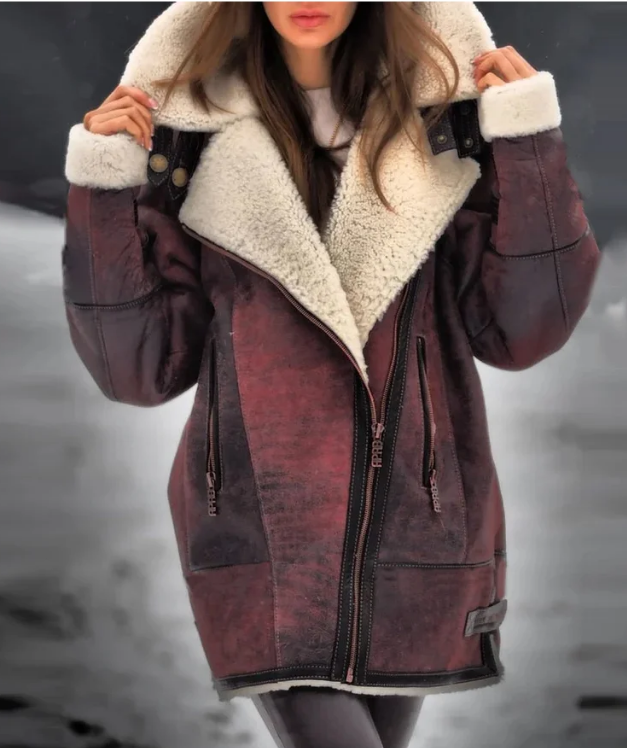 ModeGeist | Warme Fleecejacke für Frauen