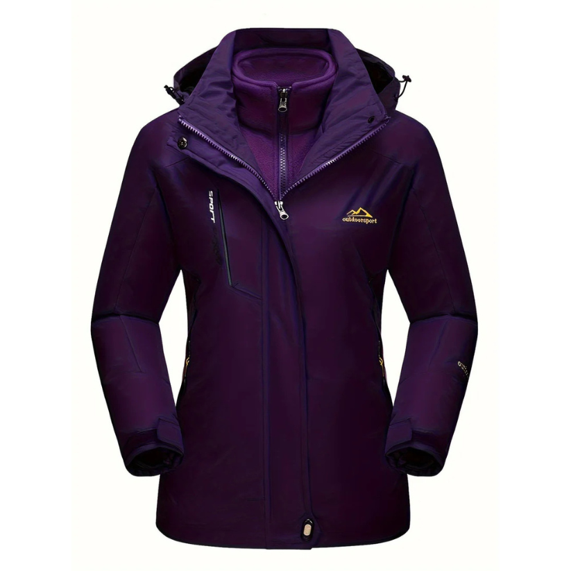 MILLICENT: Wasserdichte Jacke mit 3 Funktionen