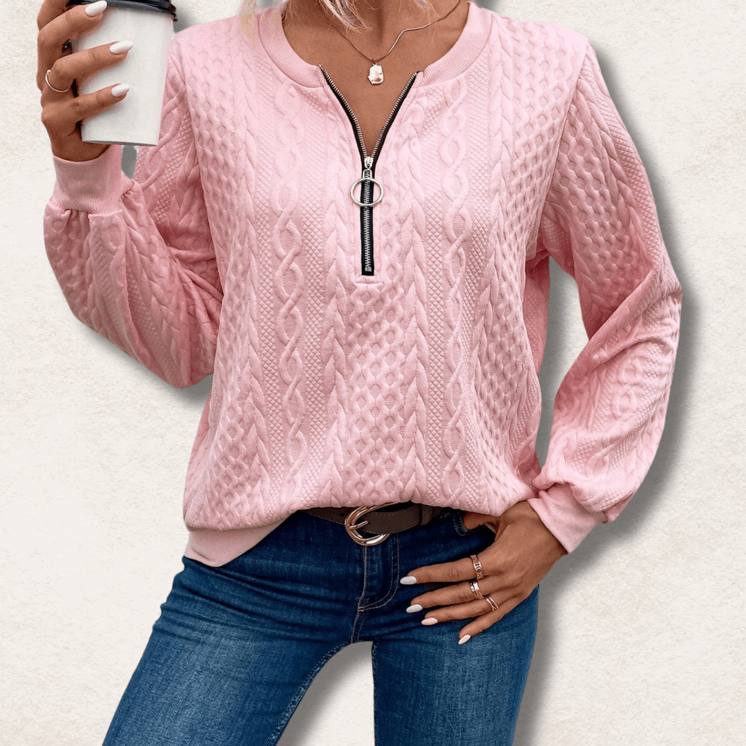 ModeGeist | Pullover mit Reißverschluss