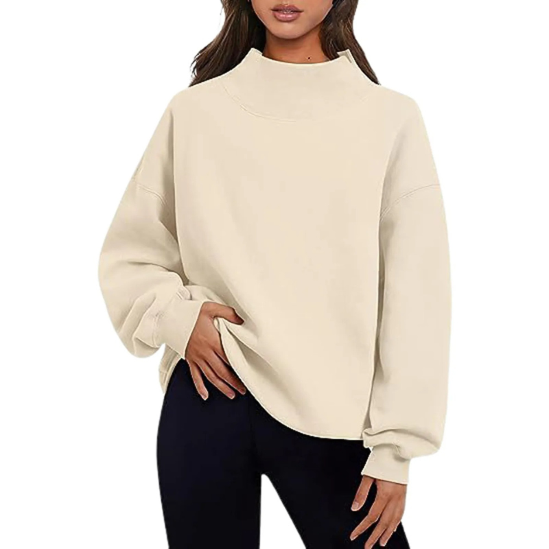 ModeGeist | Sweater - Basic Loose-Fit Langarm-Sweater
