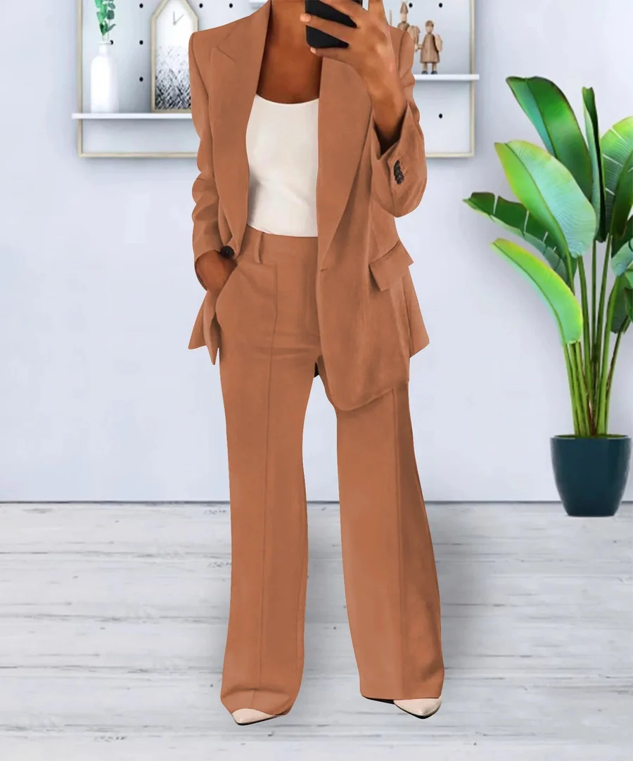 MAIKE - Elegantes Zweiteiliges Business-Outfit