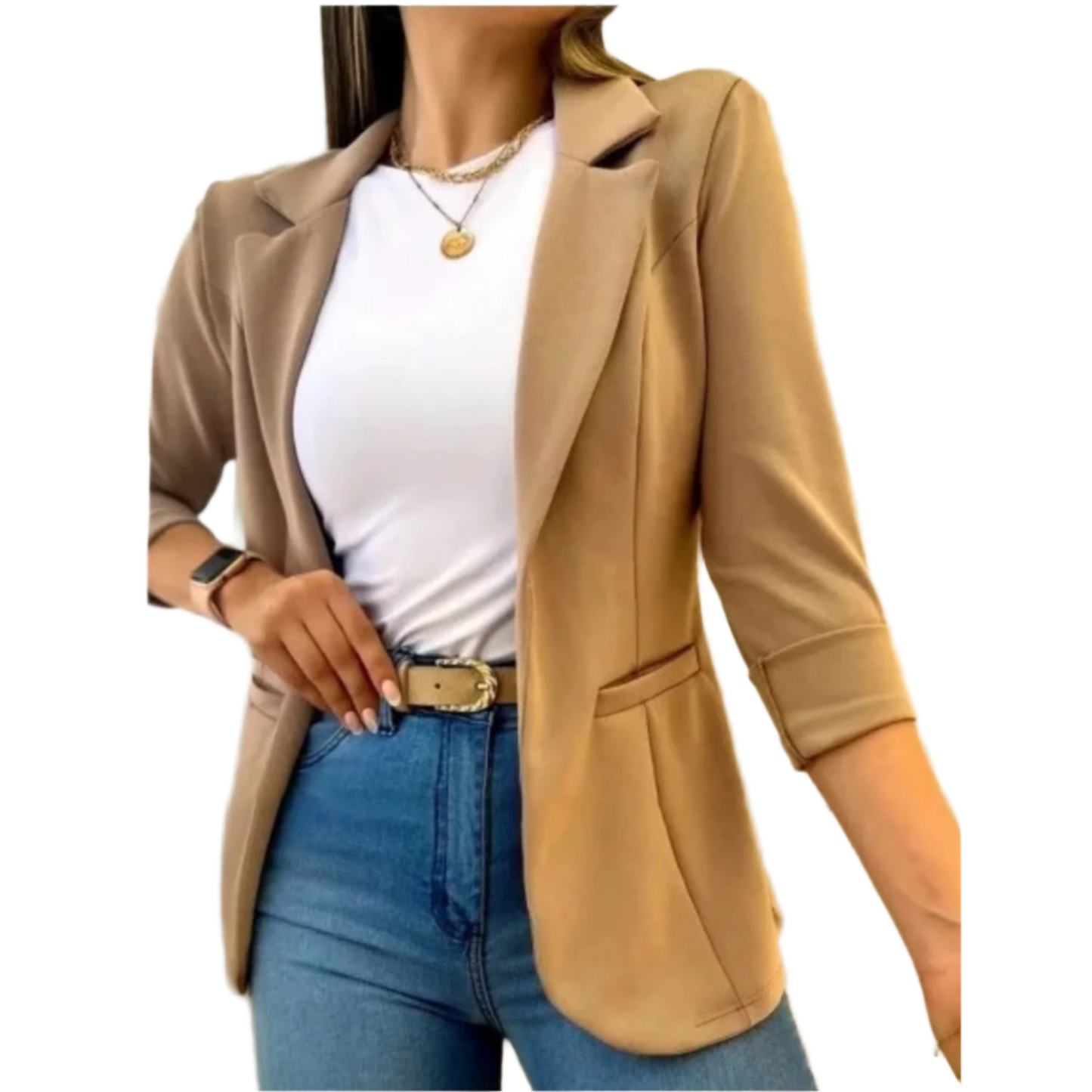 ModeGeist | Taillierter Vintage Damenblazer
