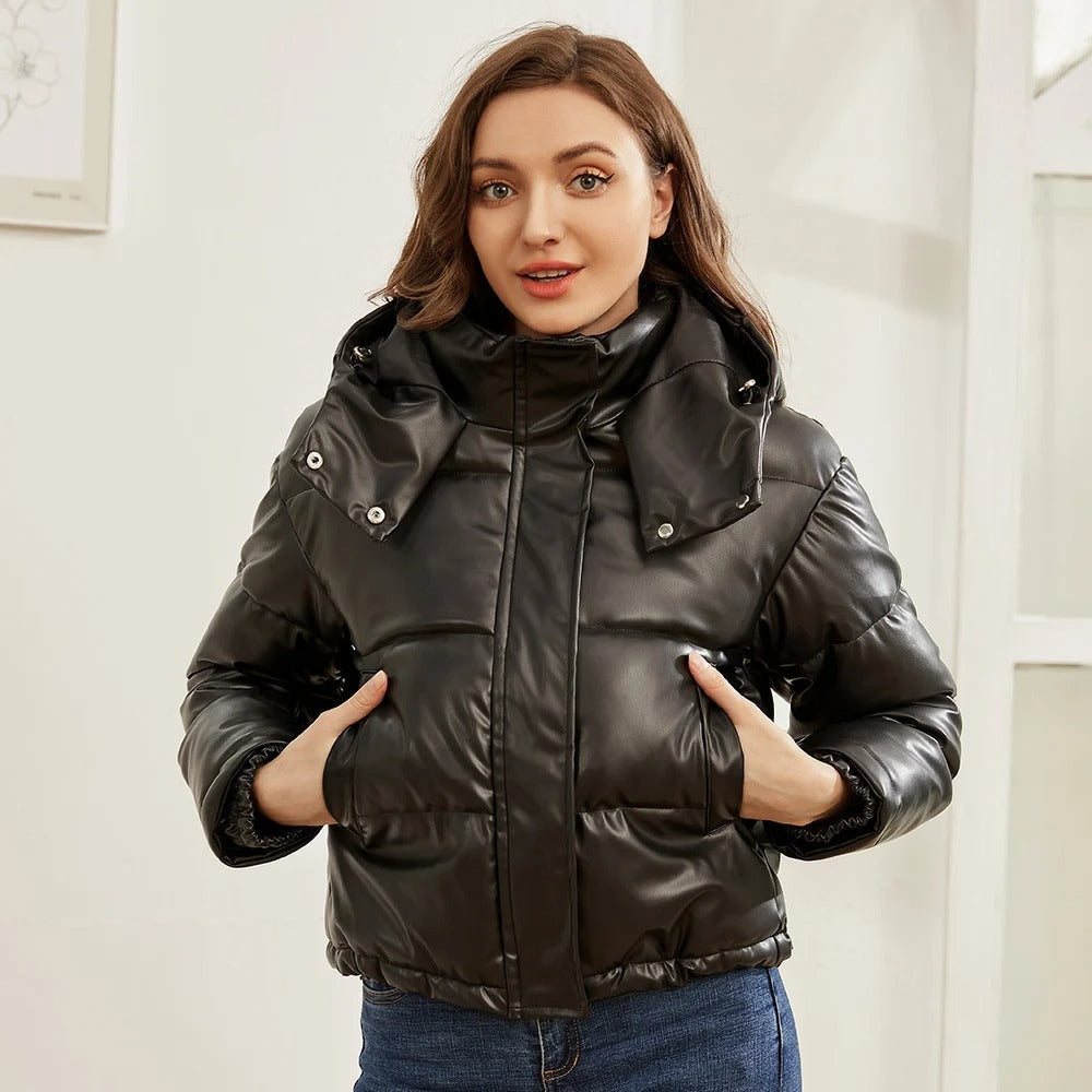 ModeGeist | Stylische Steppjacke mit Kapuze
