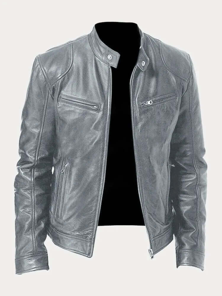 ModeGeist | Herren Klassische Lederjacke