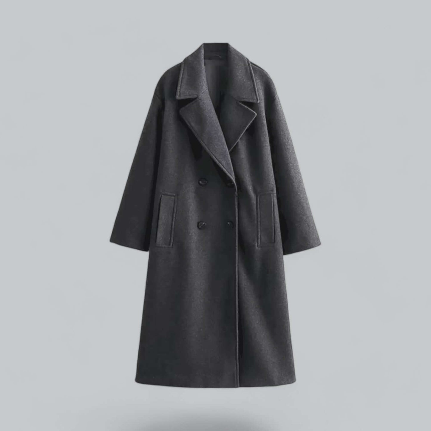 ModeGeist | Damen Oversized Knopfmantel