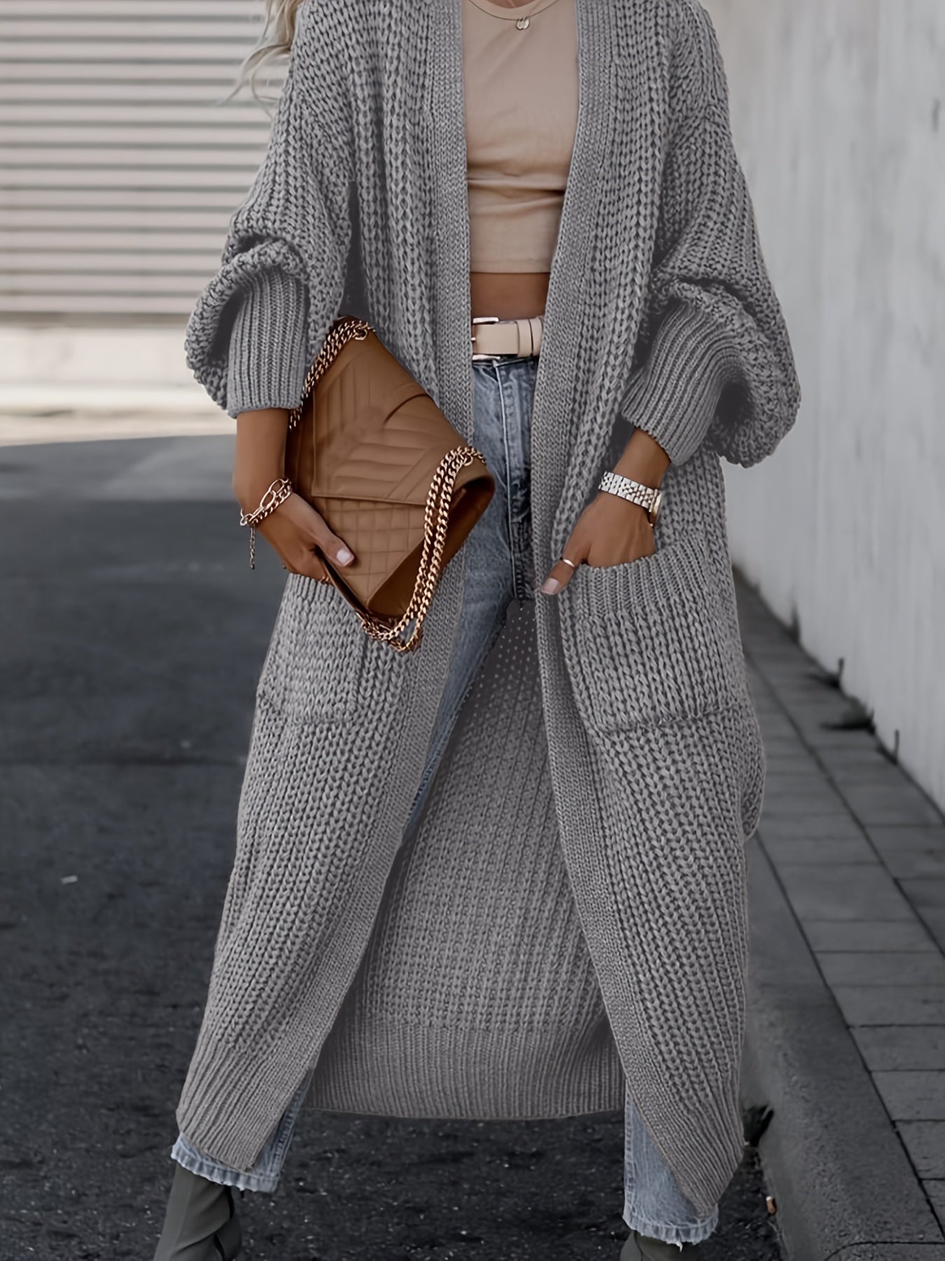 ModeGeist | Lässiger Damen-Wollcardigan