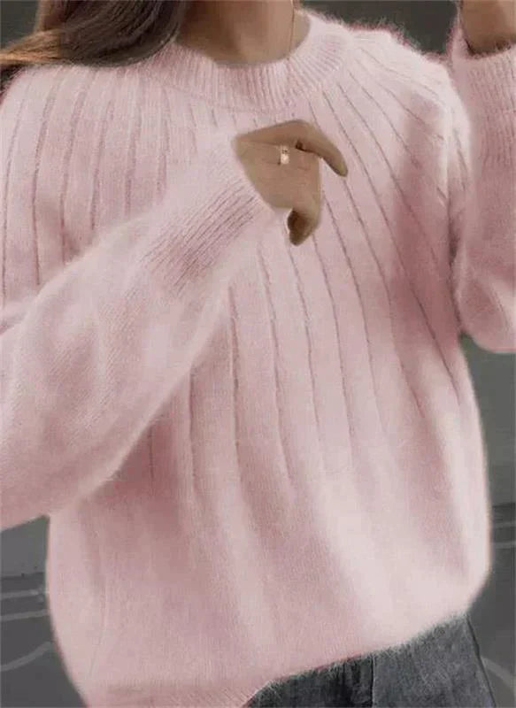 ModeGeist | Pullover - Damen Herbstweicher Kaschmirpullover