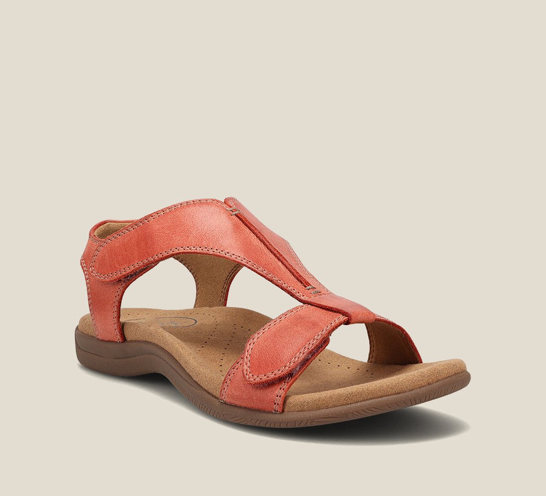 MODEGEIST Damen Vegane Sandalen Verstellbare Riemen Gepolstert
