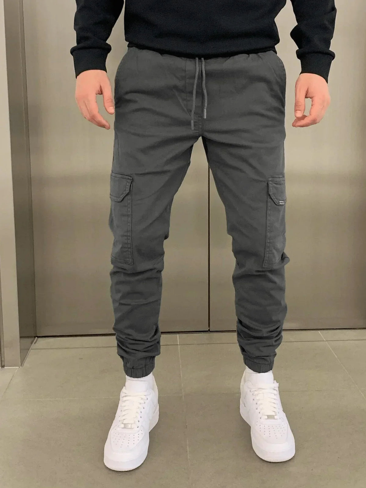 Herren Cargohose von Stefano: Stretch Komfort