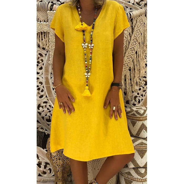 Leinenkleid Kathleen: locker und frisch