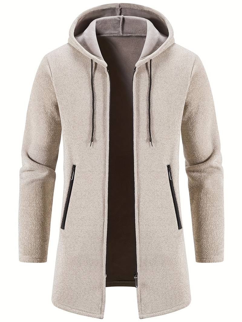Männer-Kapuzenjacke mit Zipper