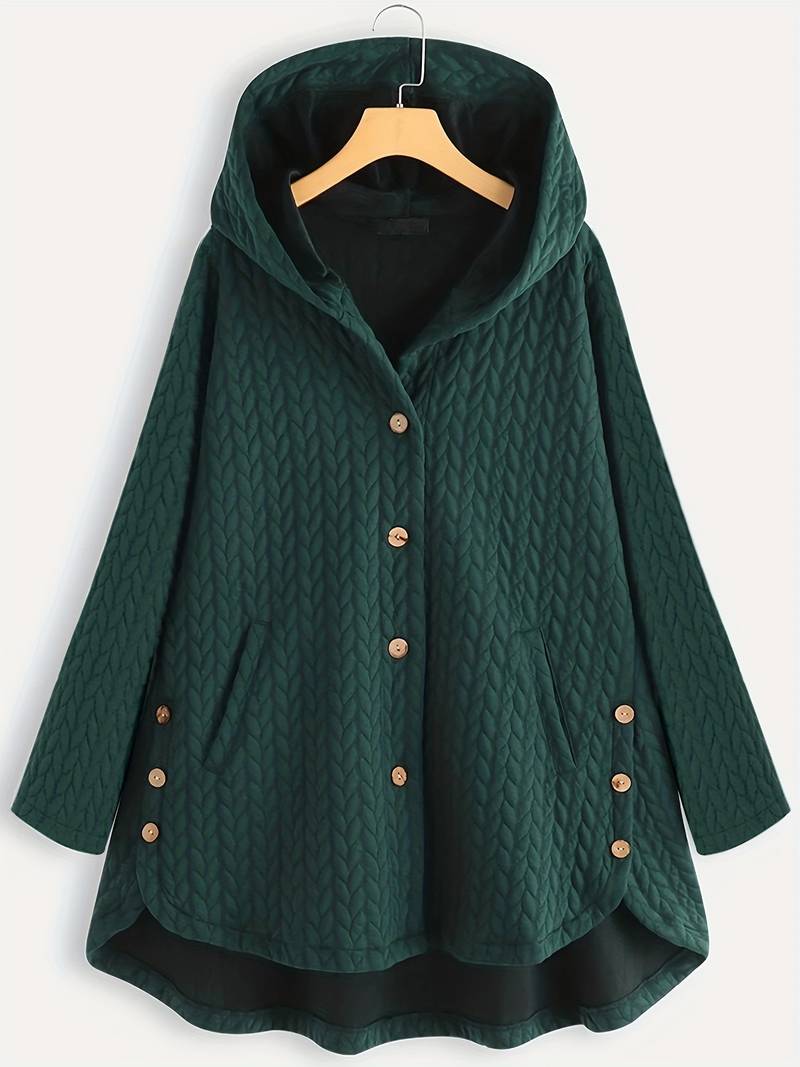 ModeGeist | Warme Winterjacke Rotwein