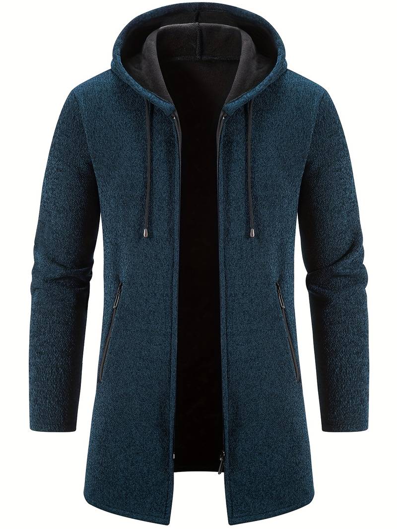 Männer-Kapuzenjacke mit Zipper