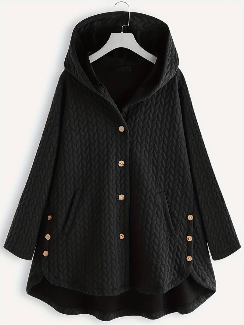 ModeGeist | Warme Winterjacke Rotwein