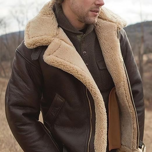 ModeGeist | Herren Kunstlederjacke
