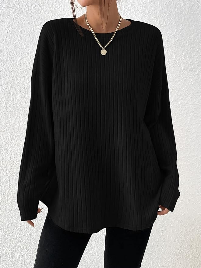ModeGeist | Eleganter Gerippter Pullover