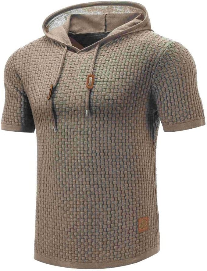 Manor Kurzarm Kapuzenpullover