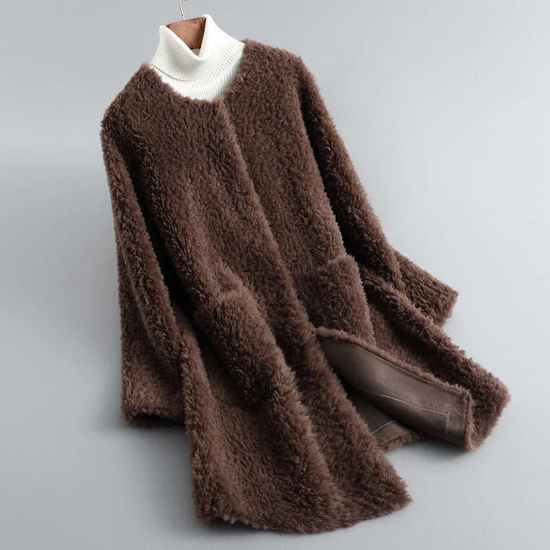 ModeGeist | Winterjacke Aus Teddyfell