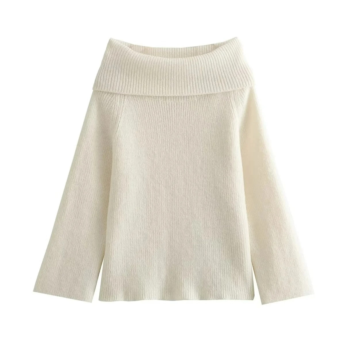 ModeGeist | Off-Shoulder Damen Strickpullover