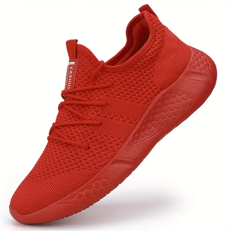 Herrenschuhe mit atmungsaktivem Schnürverschluss