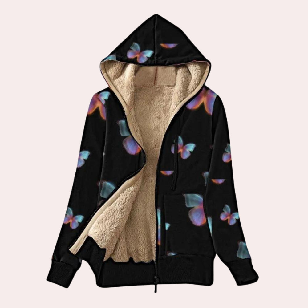 ModeGeist | Warme Winter Kapuzenjacke für Damen