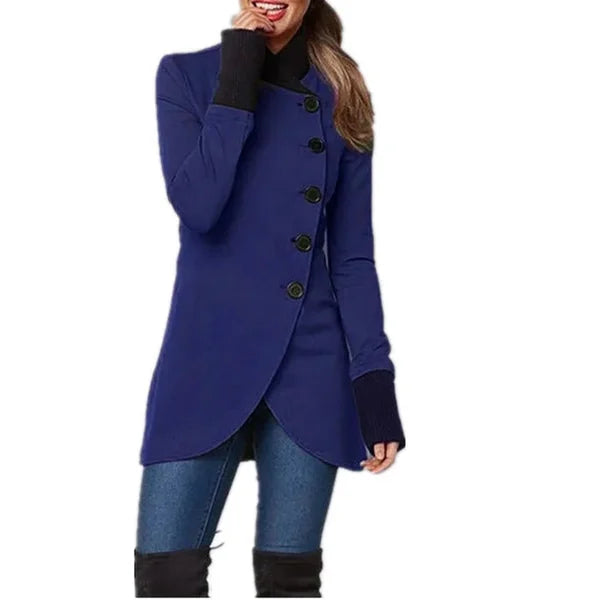 ModeGeist | Jacke mit Eckigem Knopfverschluss