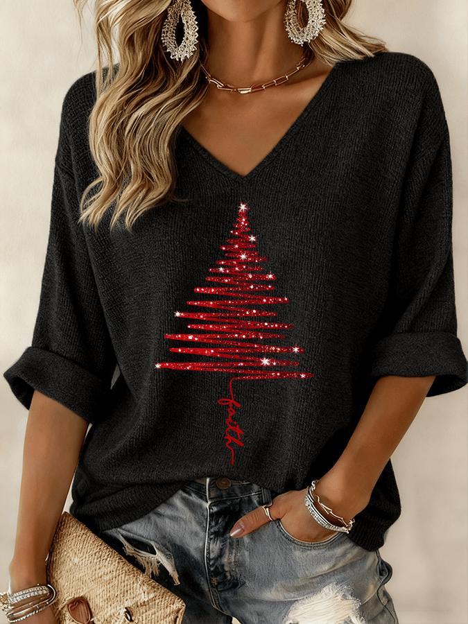MODEGEIST Damen Casual-Bluse Kurzarm Relaxed-Fit Leicht